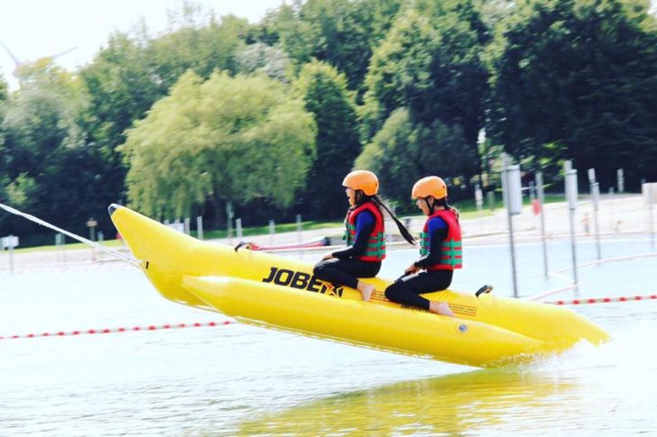 Bananaboot fahren (Foto: Facebook North Bound Aurich)